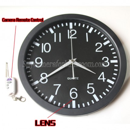 Spy Camera Clock DVR with Internal Momory 32GB Motion Activated 1080P