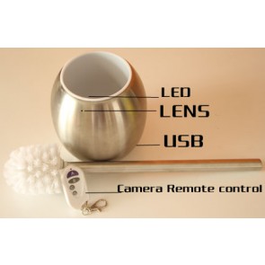 Toilet Brush Spy Camera,Toilet Brush Spy Cam,Toilet Brush Hidden Camera,Toilet Brush Covert Camera,New Toilet Brush Spy Camera with Remote Controller and Motion Detection 32GB 1080P Version(Camera lens 45 degree up)